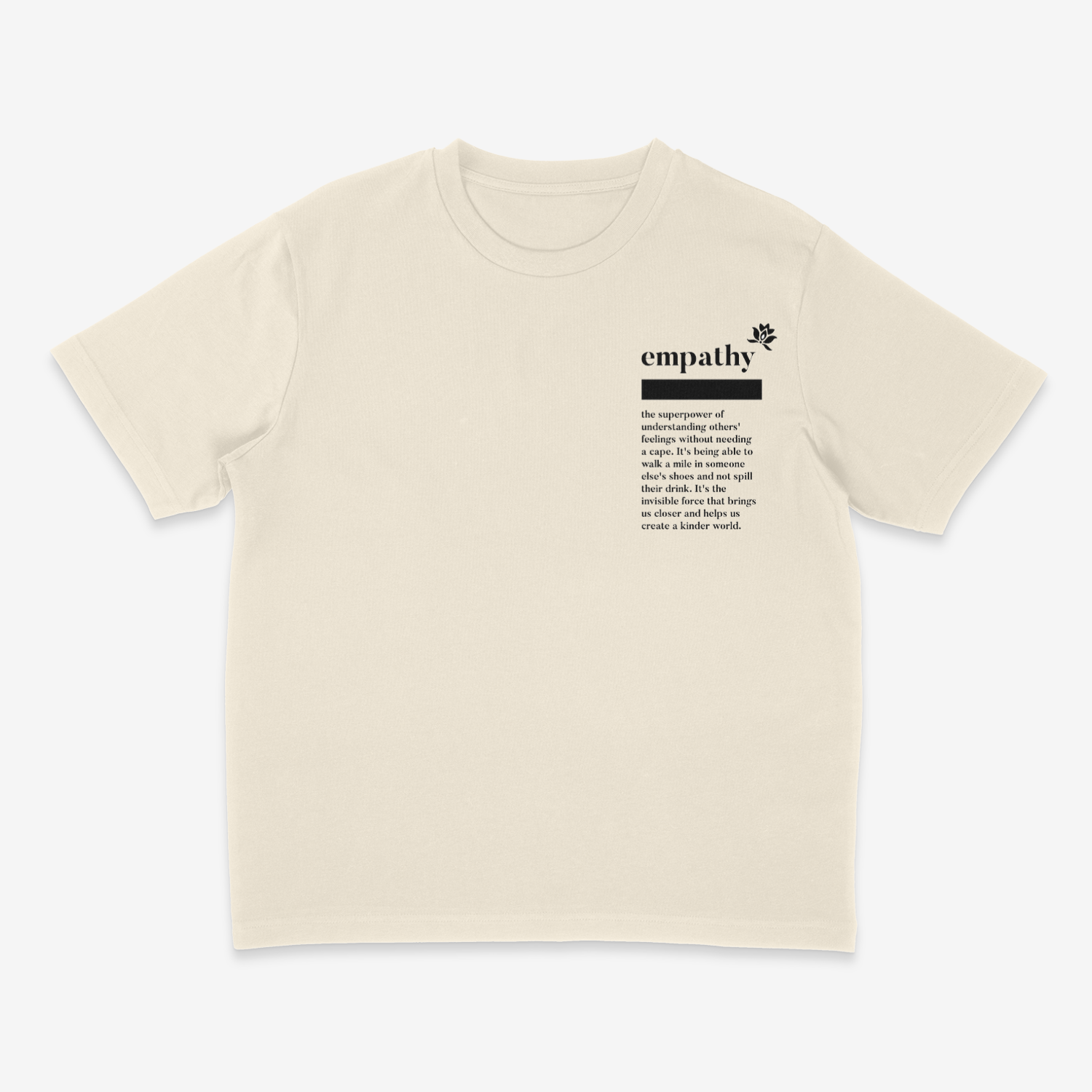 T138W Empathy Definition T-Shirt