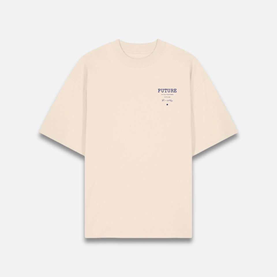 Oversized Daily T-Shirt Cream