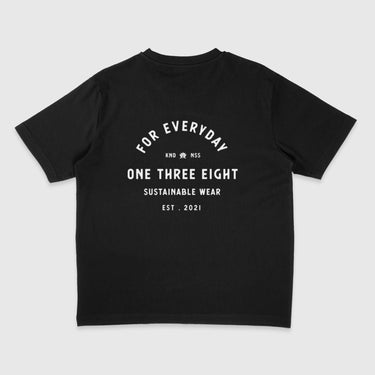 Camiseta unisex Everyday Essentials negra